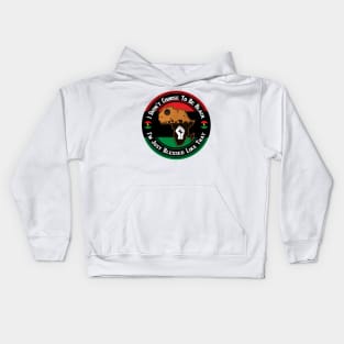 Black and Proud Kids Hoodie